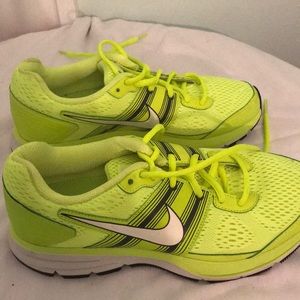 Neon Yellow Nikes